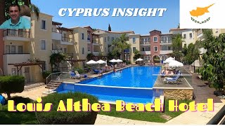 Louis Althea Beach Hotel Pernera Cyprus  A Tour Around [upl. by Nessim]