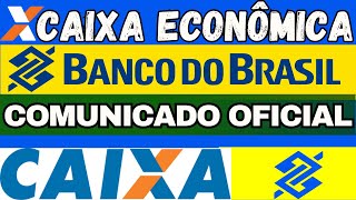 COMUNICADO URGENTE CAIXA ECONÔMICA E BANCO DO BRASIL PARA OS APOSENTADOS NOVAS MUDANÇAS [upl. by Enirrok570]