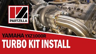 Yamaha YXZ1000R Turbo Installation  YXZ1000R Engine Rebuild  Partzillacom [upl. by Fabriane]