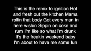 R Kelly ignition remix lyrics [upl. by Korman]