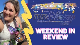 runDisney WDW Marathon Weekend 2022  REVIEW  Walt Disney World [upl. by Nyrhtakyram]