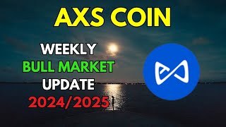 My AXIE INFINITY AXS Bull Market Update amp Price Prediction 20242025 [upl. by Hceicjow]