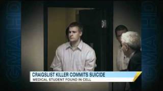 Alleged Craigslist Killer Commits Suicide [upl. by Aihsrop]