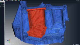 Reduce solid mesh modeling time dramatically using tetra and hexa meshing amp auto parametric CAE [upl. by Corie68]