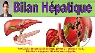 Interpréter un Bilan Hépatique ASAT ALAT phosphatases alcalines gammaGT bilirubine [upl. by Saberhagen226]