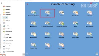 RAMICRO  Finanzbuchhaltung  Buchen [upl. by Weisbart]