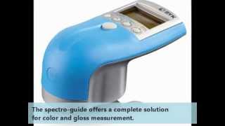 BYKGardner  spectroguide with gloss spectrophotometer [upl. by Safoelc]