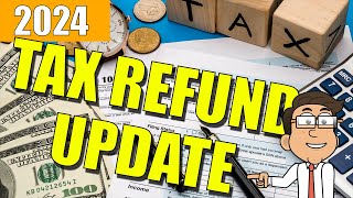 Tax Refund Update 2024  IRS Tax Return Transcript Codes Delays Schedule [upl. by Akiram]