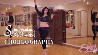 Shahrzad Choreography Mejance by 4 challenge day 5  Shahrzad Belly Dance [upl. by Akisey154]