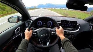 2022 Kia ProCeed GT  POV Drive Binaural Audio [upl. by Suoivatram]