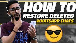 How to Restore Deleted WhatsApp Messages on Your Smartphone [upl. by Arst]