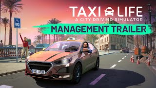 Taxi Life A City Driving Simulator  Management Gameplay Trailer [upl. by Aicirtan773]