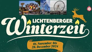 Berliner Winterzeit 2024 Beschickung aller Hauptattraktionen [upl. by Ahsekan155]