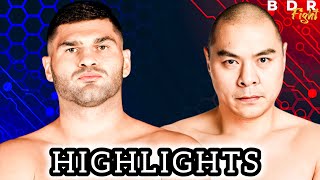 Zhilei Zhang China vs Filip Hrgovic Croatia Full Fight Highlights  BOXING FIGHT [upl. by Ayisan269]