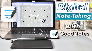 Digital NoteTaking with GoodNotes 5 on Macbook ❤︎  emmy lou [upl. by Fabe738]