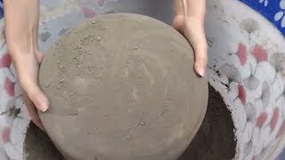 So Satisfying Crispy ASMR Sounds of Pure Cement Crumbling [upl. by Meggi]