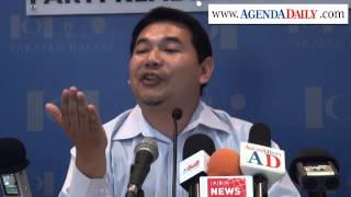 Rafizi hilang cool bila ditanya mengenai video Datuk T [upl. by Notsyrb]