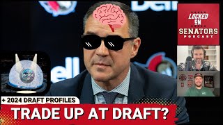 Should The Ottawa Senators Consider Trading Up From 7th Overall  2024 NHL Draft Rankings 1514 [upl. by Friedlander]