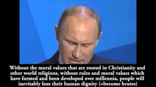 Putin About Cultural Self Preservation of European Tradition Religion and Race [upl. by Issim]