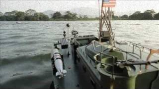 Gas RC ELCO PT 596 Patrol Torpedo Boat [upl. by Nerrag625]