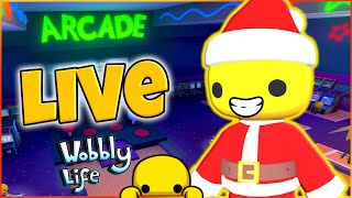 🔴 Wobbly Life Shorts Livestream Arcade Geld amp Weihnachtsfreude 🎁✨ shorts gaming wobblylife [upl. by Benjamen]