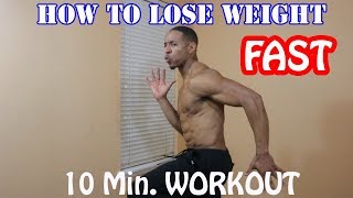 Running In Place Workout At Home  Lose Weight Fast [upl. by Ailedroc150]