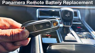 Easy DIY 20172025 Porsche Panamera Key Fob Battery Replacement [upl. by Haman155]