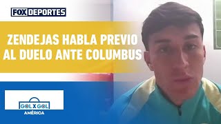 🚨 EXCLUSIVA  Alejandro Zendejas previo al América vs Columbus Crew [upl. by Wallach]