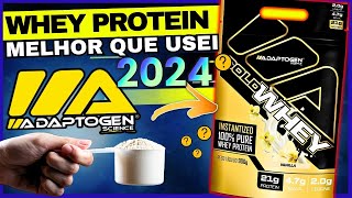 WHEY GOLD ADAPTOGEN  WHEY PROTEIN CONCENTRADO ADAPTOGEN 2024 [upl. by Leizar]