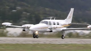 Piper PA31T Cheyenne II Takeoff [upl. by Luapnaej]