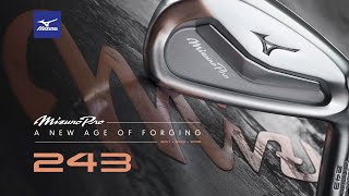 Mizuno Pro 243 irons  Official RampD Summary [upl. by Lira]