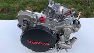 DIRT BIKE ENGINE REBUILD AMAZING TRANSFORMATION [upl. by Fatima333]