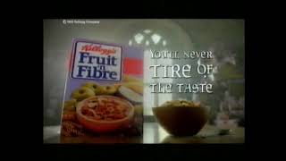 Kellogg’s Fruit ‘n Fibre advert ITV Meridian 1994 [upl. by Ennaylime55]