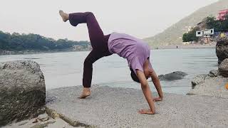 Yoga  day 2 of Rishikesh [upl. by Burton]