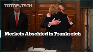 Merkels Abschied in Frankreich [upl. by Levinson806]