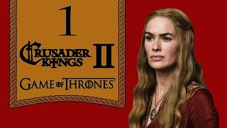 Cersei Lannister  A Game of Thrones Mod Lets Play  1 CK2 [upl. by Noella]