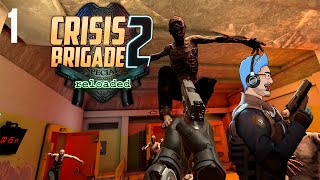 Crisis Brigade 2 Reloaded  Just Like Time Crisis VR  Quest 2 Gameplay [upl. by Hnil]