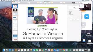 WCT Setting up your GoHerbalife Website [upl. by Colpin589]