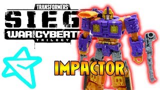 TRANSFORMERS SIEGE IMPACTOR REVIEW [upl. by Sivlek]