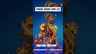 🔥🔥🔥 These Fortnite Skins are LITERALLY on FIRE 🔥🔥🔥 fortnite fortniteshorts fortniteskins shorts [upl. by Ellehcram]