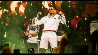 Chris Brown dances to Future Mask Off [upl. by Lashoh972]