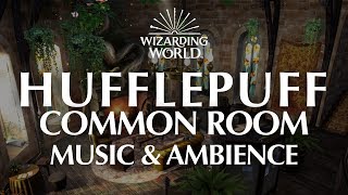 Hufflepuff Common Room  Harry Potter Music amp Ambience  4 Magical Scenes for Relaxation and Focus [upl. by Enyad]