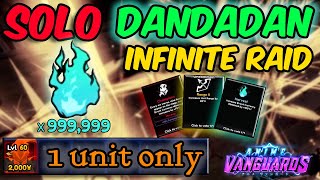 DANDADAN SOLO RAID INFINITE quot1 UNIT ONLYquot  Anime Vanguards [upl. by Sarita]