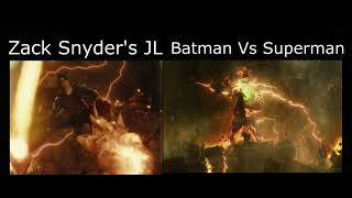 SUPERMANS DEATH Comparison  Zack Snyders Justice League 2021  Batman Vs Superman DOJ 2016 [upl. by Fremont242]