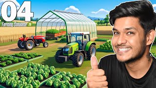 Farming Simulator 25 ▶ Green House Farming Part 4 In Hindi [upl. by Selec785]