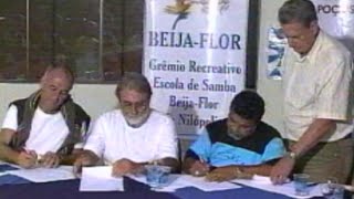 Escola de Samba Beija Flor Anuncia Poços de Caldas Como Tema do Enredo  2005 [upl. by Blodget]