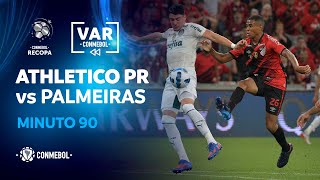 RECOPA  Revisión VAR  Athletico Paranaense vs Palmeiras  Minuto 90 [upl. by Mccarthy665]