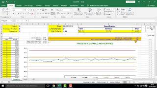 Comment calculer le CP et CPK sur Excel   how to calculate CP and CPK with Excel [upl. by Riella]