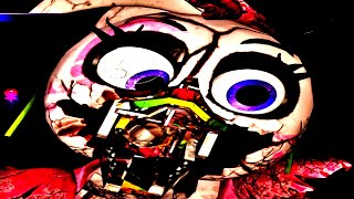 CHICAS FACE FELL OFF OMG fnaf security breach part 9 [upl. by Onirotciv]