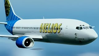 Helios Airways Flight 522  Crash Animation 2 [upl. by Ariom]